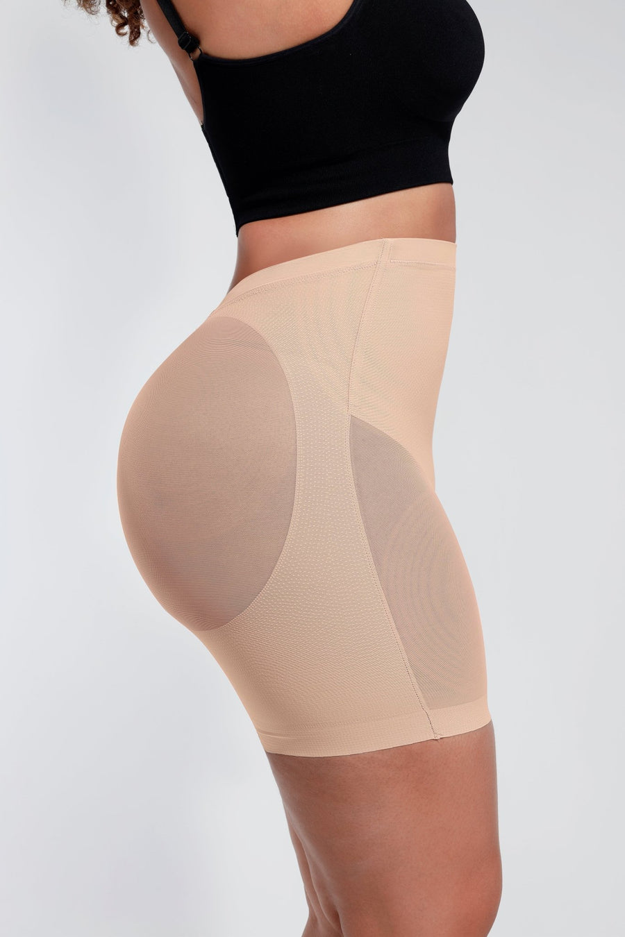 Madison - Buikcorrigerende Shapewear Lage Rug Mesh Bil Lifting Effect - Bella Fit™