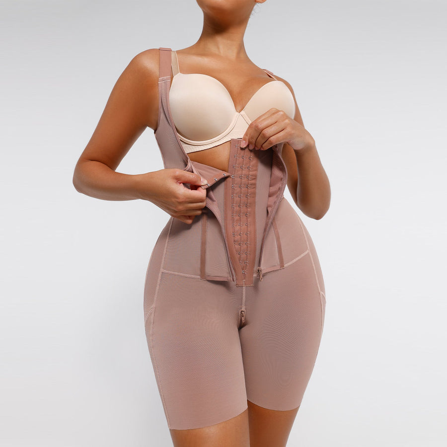 Rebecca 2.0 - Postoperatieve Shapewear met U - Vormige Borstondersteuning - Bella Fit™