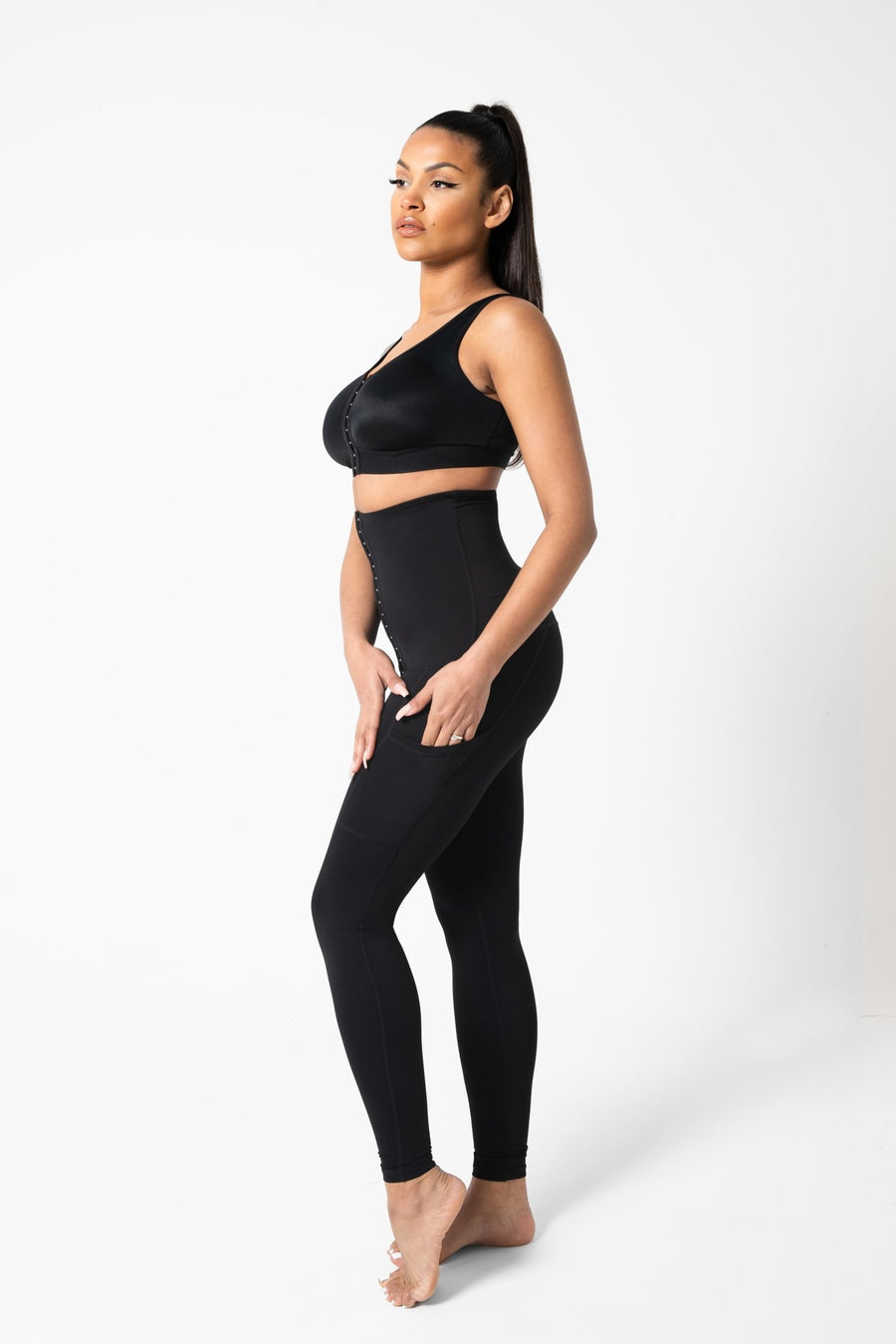 Bella Fit™ Kim - corrigerende legging - hoge taille - dubbele