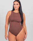 Bodysuit Corrigerend Ondergoed Shapewear High Neck Body Shaper 